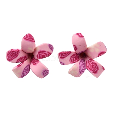 Handmade Polymer Clay Beads(PY-CBAA00E-01D)-1