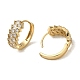Brass Hoop Earrings(EJEW-L271-15KCG-04)-2