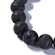 Natural Lava Rock Beads Stretch Bracelets(BJEW-JB04173-14)-2