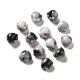 perles acryliques transparentes bicolores(TACR-P008-01A-05)-1