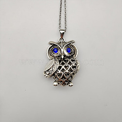 Owl pendant DIY handmade pendant jewelry necklace(PZ6923-1)