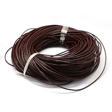 2mm CoconutBrown Imitation Leather Thread & Cord