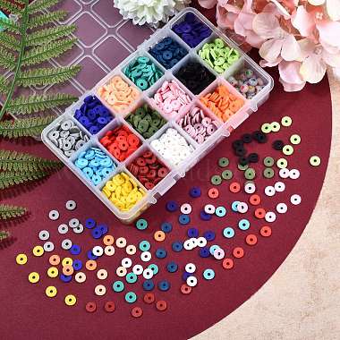 Handmade Polymer Clay Beads(DIY-SZ0002-55)-2