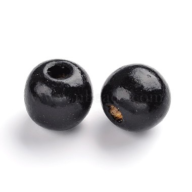 Dyed Natural Wood Beads(TB095Y-10)-2