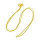 Amulette en nylon avec cordon de nœud porte-bonheur(AJEW-NH0001-01B)-1