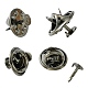 Brass Lapel Pin Backs(KK-YW0002-23B)-1