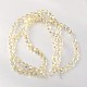 Faceted Bicone Glass Beads Strands(X-EGLA-P017-4mm-14)-1