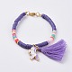 Handmade Polymer Clay Beads Kids Bracelets(BJEW-JB04773-M)-2