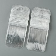 30Pcs Transparent Plastic Zip Lock Bags, Resealable Packaging Bags, Rectangle, Clear, 13x8.5x0.02cm, Unilateral Thickness: 2.3 Mil(0.06mm)(OPP-FS0001-06C)