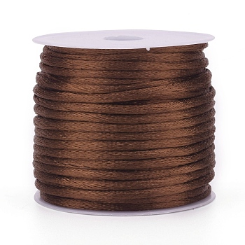 Nylon Thread, Camel, 1mm, about 32.8 yards(30m)/roll.