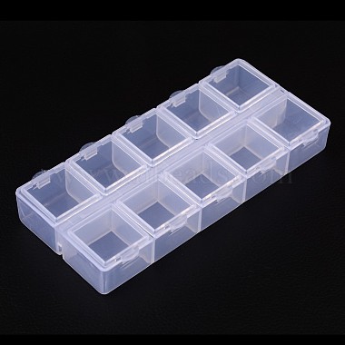 Cuboid Plastic Bead Containers(CON-N007-02)-2