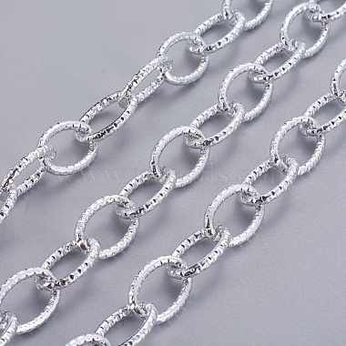 Silver Aluminum Cross Chains Chain