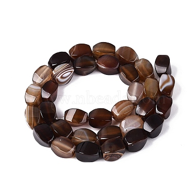 agate perles brins(G-Q604-02A-02)-2
