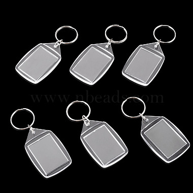 20Pcs Acrylic Photo Frame Keychains(KEYC-TA0004-82)-4