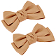 Leather Bowknot Shoe Decorations(AJEW-WH0323-23D)-1