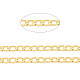 Rack Plating Brass Cuban Link Chains(KK-E015-02G)-2