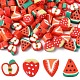 100Pcs 4 Styles Handmade Polymer Clay Beads(CLAY-YW0002-38)-1