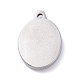 Non-Tarnish 304 Stainless Steel Pendants(STAS-P288-11P)-2