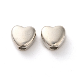 CCB Plastic Beads, Heart, 11x12x7mm, Hole: 3.8mm(KY-B003-05)