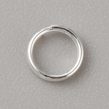 スターリングシルバーのスプリットリング（1個）(STER-WH0011-28S-01)-2