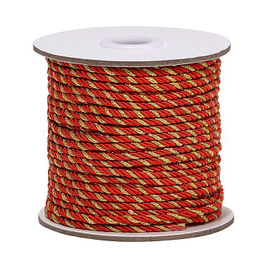 3mm Red Polyester Thread & Cord