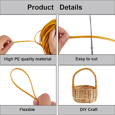 30M Plastic Imitation Cane Wire Cord(OCOR-GF0005-40C)-5
