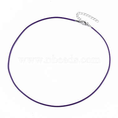 воском хлопка ожерелье шнура решений(MAK-S032-1.5mm-B09)-2