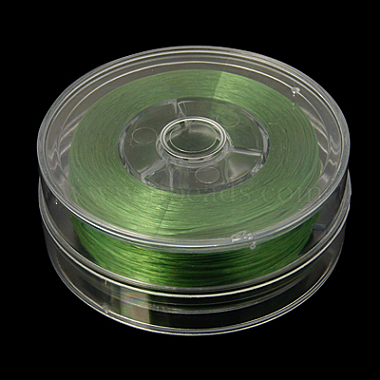 0.8mm Lime Green Spandex Thread & Cord