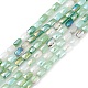 Gradient Color Electroplate Glass Bead Strands(X1-GLAA-E042-01D)-1