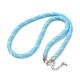 Ployester Core-Wrapped Round Cord Necklace Making(KK-CBACFA2-03P-21)-1