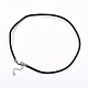 Leather Cord Necklace Making(WL-I002-B-01)-1