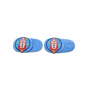 Cloth Eye Mask for Amblyopia, Rocket Pattern, 50x97x7mm(AJEW-WH0261-35-03A)