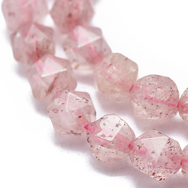Natural Strawberry Quartz Beads Strands(G-K303-B10-8mm)-3