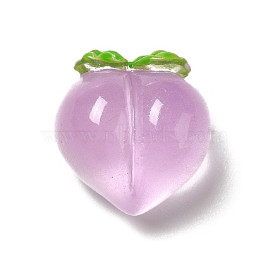 Luminous Translucent Resin Cabochons(RESI-B015-19G)-1