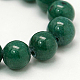 Chapelets de perles rondes en jade de Mashan naturelle(G-D263-10mm-XS26)-1