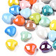Perles de porcelaine à la main de perle(X-PORC-T007-21)-1
