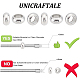 Unicraftale 30pcs 2 Farben 304 Edelstahlperlen(STAS-UN0054-12)-5