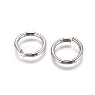 Tarnish Resistant 304 Stainless Steel Jump Rings, Open Jump Rings, Stainless Steel Color, 10 Gauge, 20x2.5mm, Inner Diameter: 15mm(STAS-E464-09E-P)