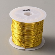 Copper Craft Wire, Round, Golden, 20 Gauge, 0.8mm, about 72.18 Feet(22m)/Roll(CWIR-CJC0001-11B)