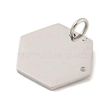 304 pendentifs en strass en acier inoxydable(STAS-P356-34P)-2