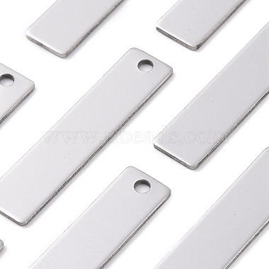 201 rectangle en acier inoxydable emboutissant des pendentifs d'étiquette vierge(STAS-R064-15B)-3