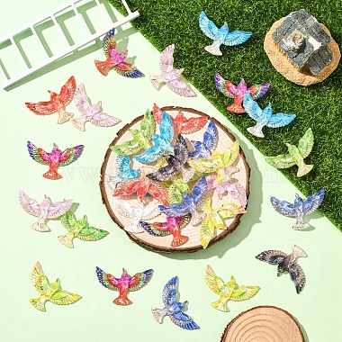10St&uuml;ck transparente Harz-Cabochons(FIND-YW0008-82)-4