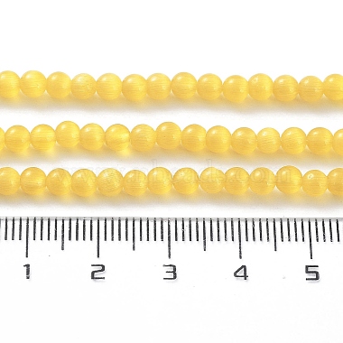 Cat Eye Beads Strands(CE-F022-4mm-03)-5