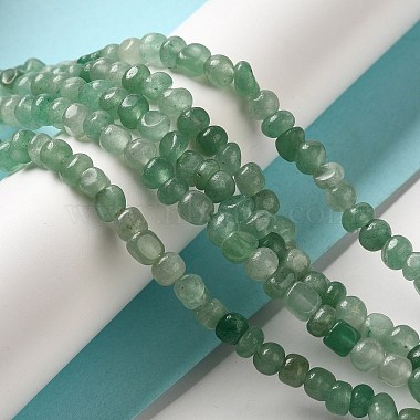 Natural Green Aventurine Beads Strands(G-D081-A09)-5