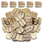 50Pcs Tibetan Style Arch Shaped Alloy Buckles for Purse Making, Antique Bronze, 16.5x13.5x4mm, 50pcs/set(FIND-FH0011-65)