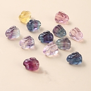 Natural Fluorite Carved Beads, Rabbit, 15x10x12mm(PW-WG1ACAE-11)