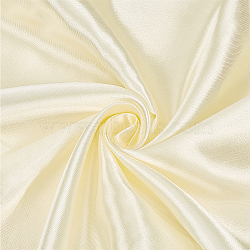 Polyester Satin Fabric, DIY Gift Packing Lined for Gift Box, Lemon Chiffon, 59-1/8 inch(1500mm), 6yards/pc(OCOR-WH0082-214C)