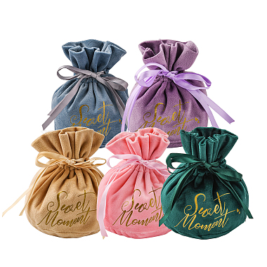 Mixed Color Word Cloth Bags