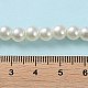 Baking Painted Pearlized Glass Pearl Round Bead Strands(X-HY-Q003-6mm-02)-5