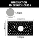 CRASPIRE 120 Sheets Rectangle Coated Scratch Off Film Reward Cards(DIY-CP0006-93A)-2